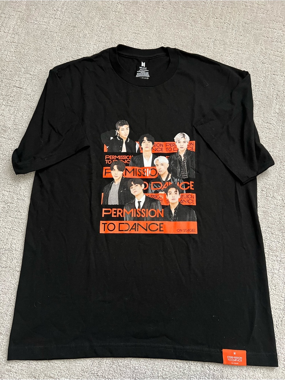 BTS permission to dance t shirt